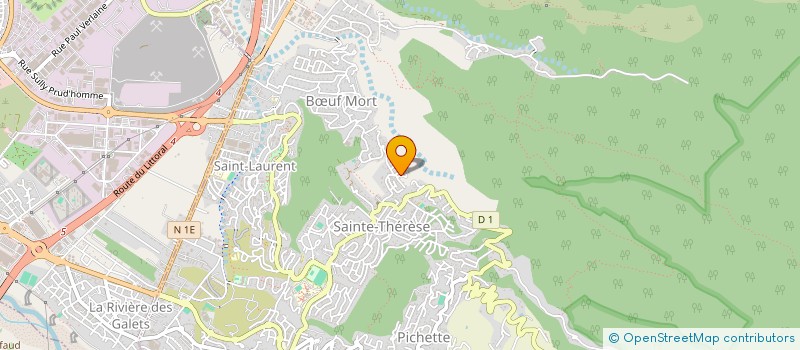 localisation de l'entreprise LUSELEC à LA POSSESSION