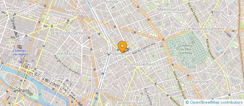 localisation de l'entreprise LUSH FRANCE  PARIS