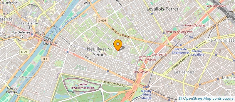 localisation de l'entreprise LUSI47 à NEUILLY-SUR-SEINE