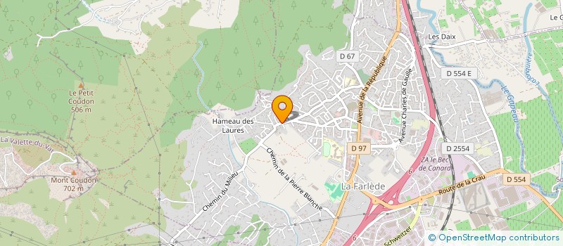 localisation de l'entreprise LUSIA  LA FARLEDE