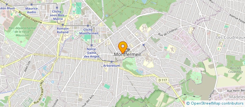 localisation de l'entreprise LUSIADAS à MONTFERMEIL