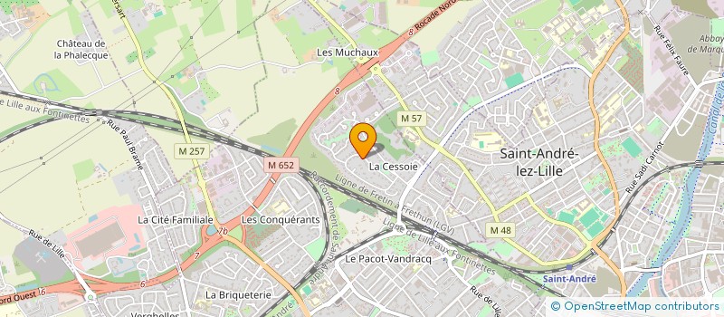 localisation de l'entreprise LUSIAL2MA à LAMBERSART