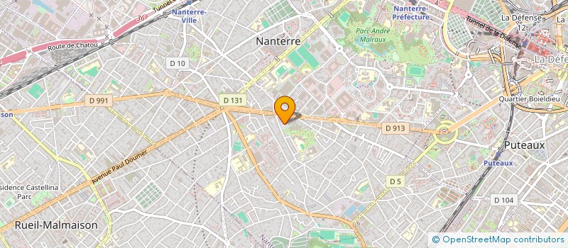 localisation de l'entreprise LUSILOFT  NANTERRE