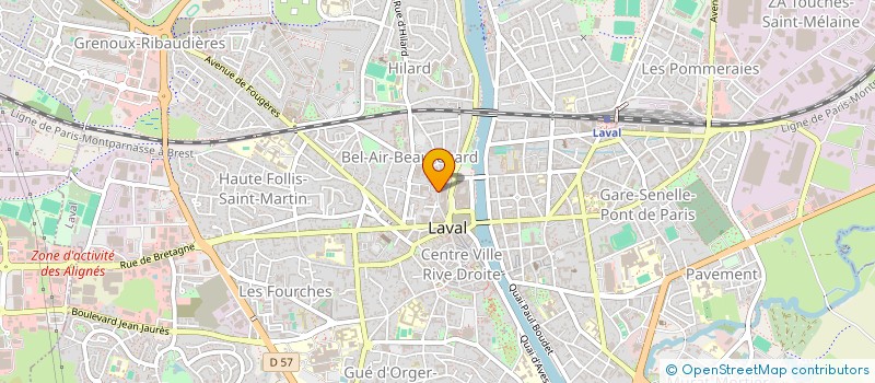 localisation de l'entreprise LUSIMAAR à LAVAL