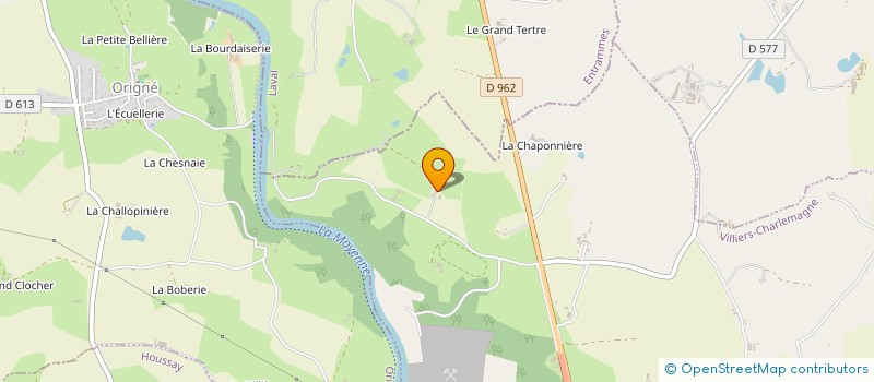 localisation de l'entreprise LUSIMMO  VILLIERS-CHARLEMAGNE