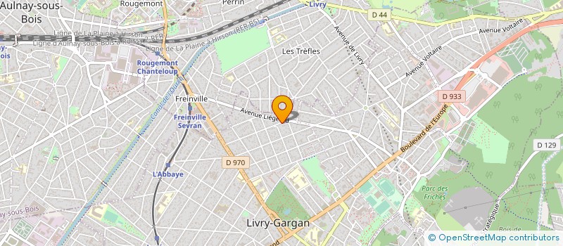 localisation de l'entreprise LUSIPRO à LIVRY-GARGAN