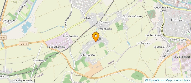 localisation de l'entreprise LUSITANA  NAVEIL