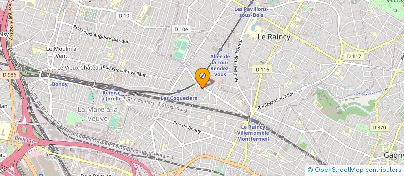 localisation de l'entreprise LUSITANAS à VILLEMOMBLE
