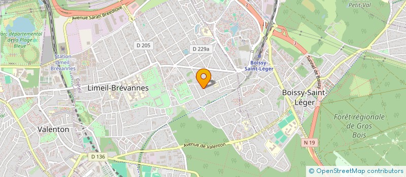 localisation de l'entreprise LUSITANIA à LIMEIL-BREVANNES