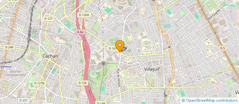 localisation de l'entreprise LUSITANIA à VILLEJUIF