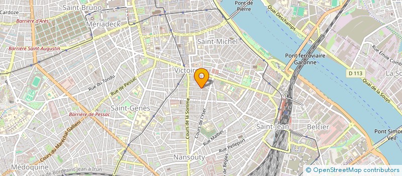 localisation de l'entreprise LUSITANIA  BORDEAUX