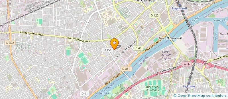 localisation de l'entreprise LUSITANIA RENOVATION  ARGENTEUIL