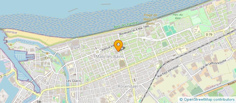 localisation de l'entreprise LUSITANIE à DUNKERQUE