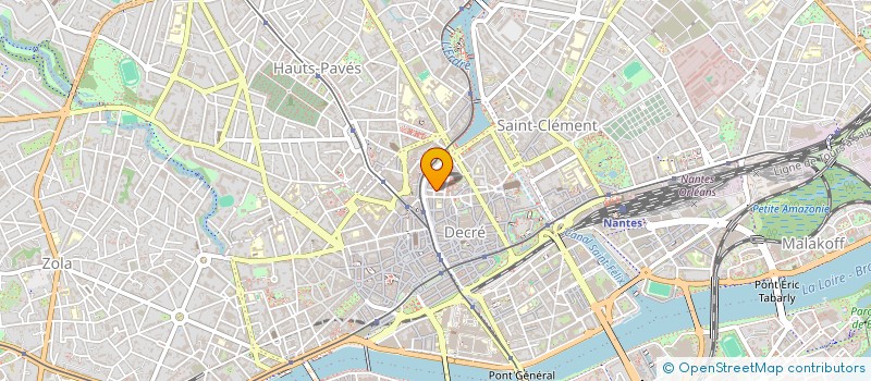 localisation de l'entreprise LUSKAN DANCE CIE  NANTES