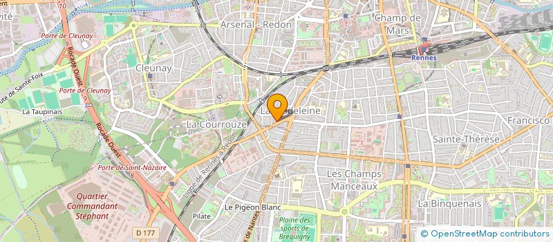 localisation de l'entreprise LUSKELLUS  RENNES