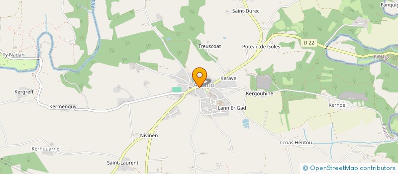 localisation de l'entreprise LUSKENN à ARZANO