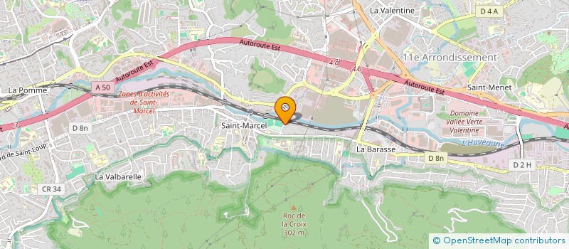 localisation de l'entreprise LUSO 13 à MARSEILLE