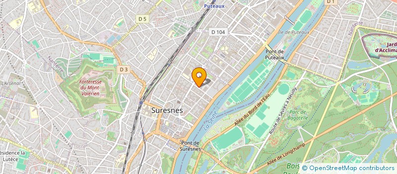 localisation de l'entreprise LUSO à SURESNES