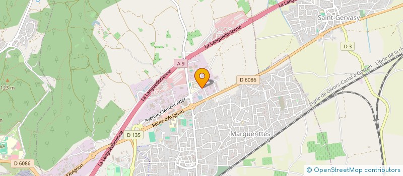 localisation de l'entreprise LUSO CARRELAGES  MARGUERITTES