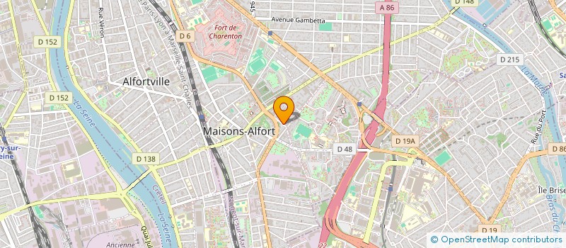 localisation de l'entreprise LUSO - CHAVES à MAISONS-ALFORT