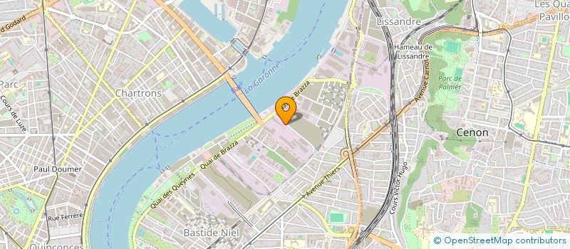 localisation de l'entreprise LUSO CONSTRUCTION BORDELAISE  BORDEAUX