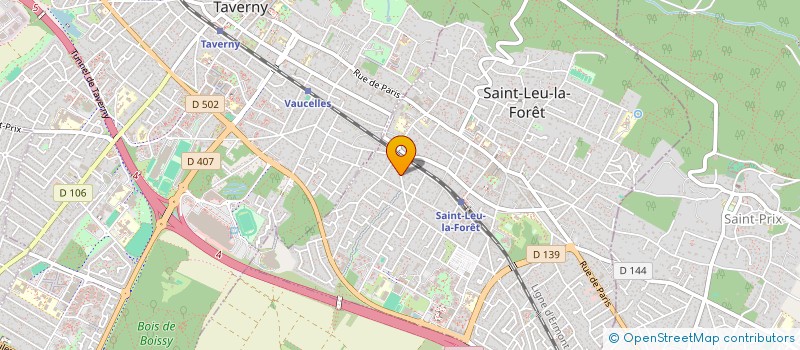 localisation de l'entreprise LUSO GLASS AUTO  SAINT-LEU-LA-FORET