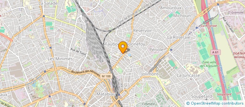 localisation de l'entreprise LUSO GOIAS à TOULOUSE