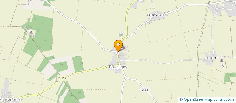 localisation de l'entreprise LUSO JANTES  BOUGLIGNY