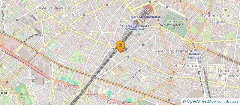 localisation de l'entreprise LUSO - MAROC à PARIS