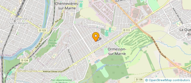 localisation de l'entreprise LUSO POMPAGE à ORMESSON-SUR-MARNE