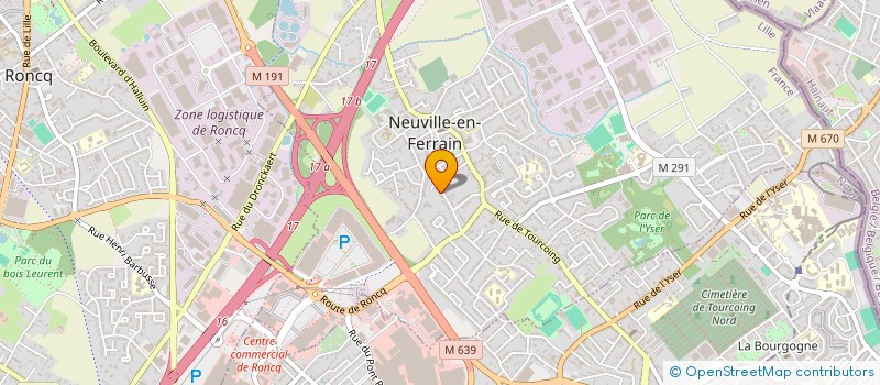 localisation de l'entreprise LUSO PROPRETE  NEUVILLE-EN-FERRAIN