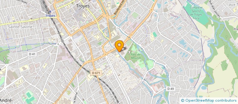 localisation de l'entreprise LUSO SUPER  TROYES