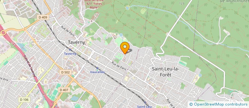 localisation de l'entreprise LUSO VAPE à TAVERNY