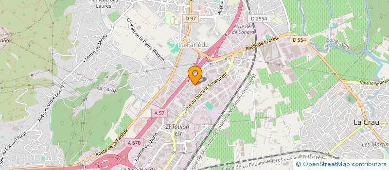localisation de l'entreprise LUSO88 à LA FARLEDE