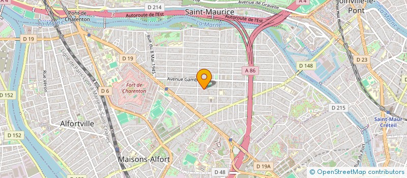 localisation de l'entreprise LUSOBOES à MAISONS-ALFORT