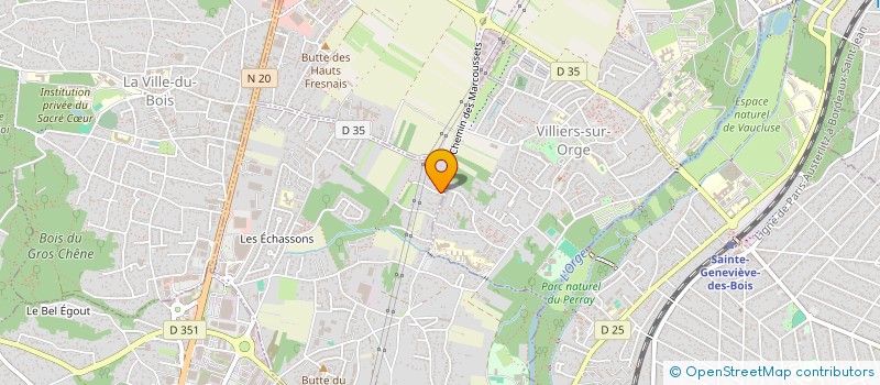 localisation de l'entreprise LUSOMETAL à LONGPONT-SUR-ORGE