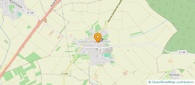 localisation de l'entreprise LUSPO  NIEDERSCHAEFFOLSHEIM