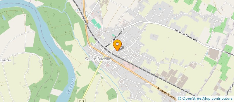 localisation de l'entreprise LUSSEAU MACONNERIE  SAINTE-BAZEILLE