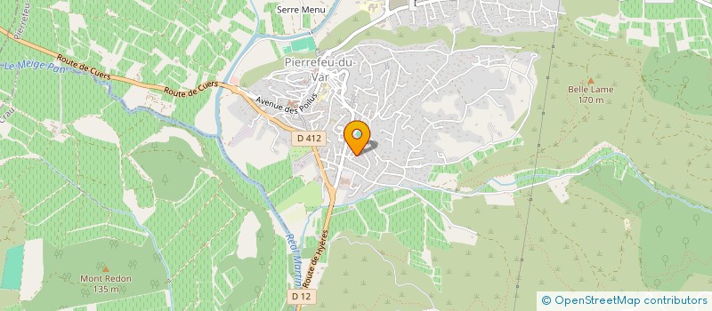 localisation de l'entreprise LUSSICO  PIERREFEU-DU-VAR