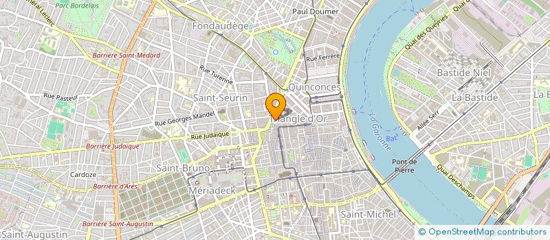 localisation de l'entreprise LUSSO à BORDEAUX