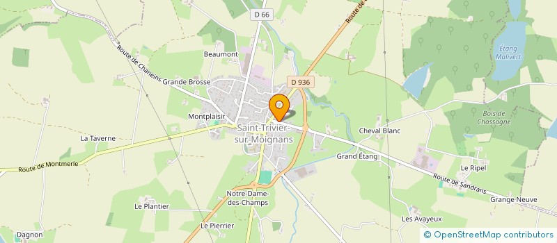 localisation de l'entreprise LUSSO  SAINT-TRIVIER-SUR-MOIGNANS