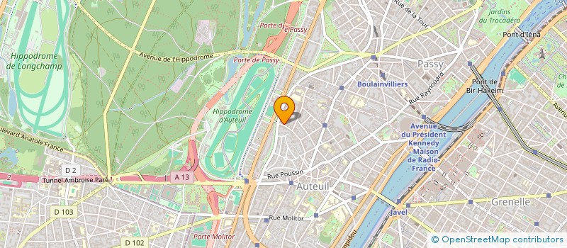 localisation de l'entreprise LUSTA PROD  PARIS