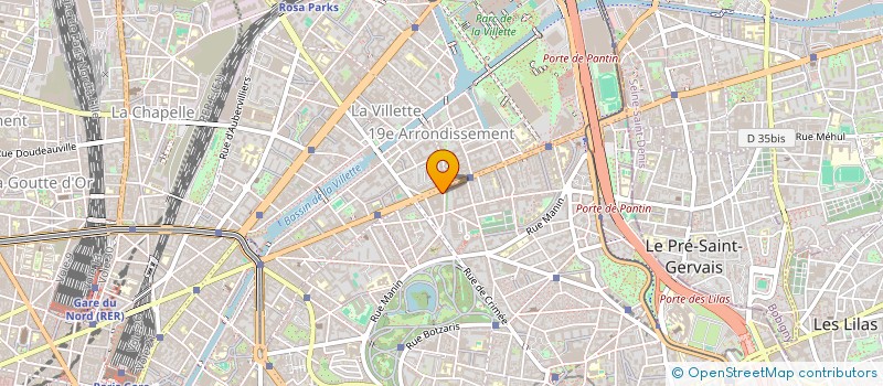 localisation de l'entreprise LUSU METALLERIE à PARIS