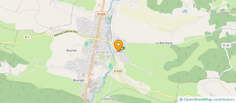 localisation de l'entreprise LUSUN à LAROQUE-D'OLMES