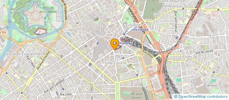localisation de l'entreprise LUSY à LILLE