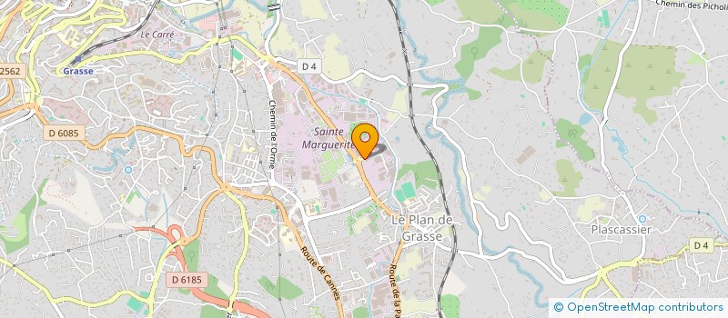 localisation de l'entreprise LUSYNI à GRASSE