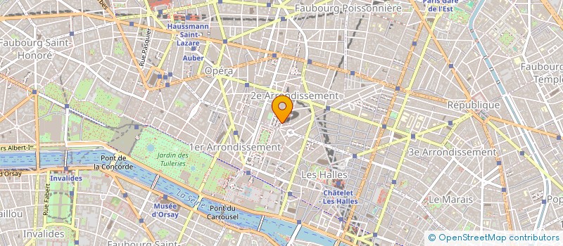 localisation de l'entreprise LUTECA à PARIS