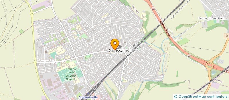 localisation de l'entreprise LUTECE à GOUSSAINVILLE