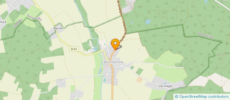 localisation de l'entreprise LUTECE BIENS  BOURDONNE