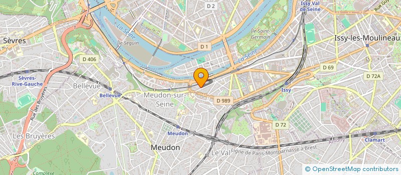 localisation de l'entreprise LUTECE COACHING à ISSY-LES-MOULINEAUX